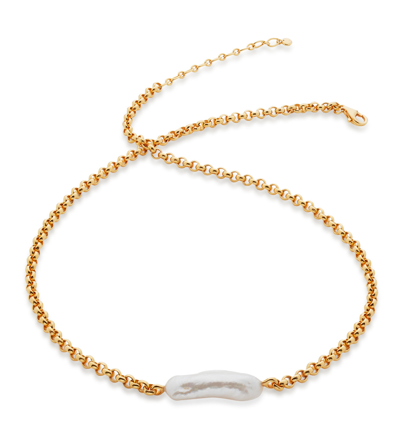 Nura Biwa Pearl Necklace | Monica Vinader (US)