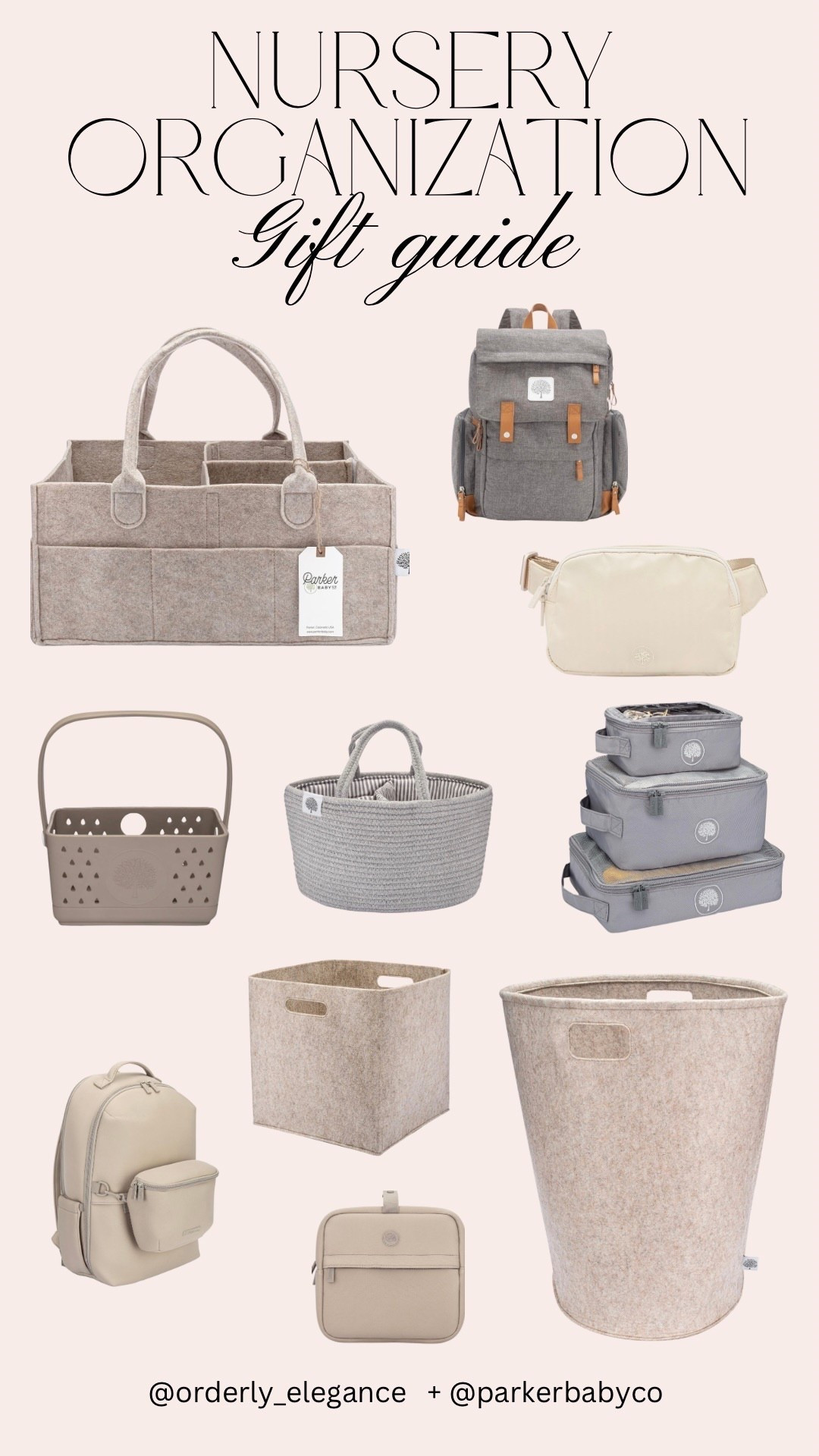 Nursery Organization favorites from Parker Baby Co 🫶🏻✨🤍

#LTKTravel #LTKKids #LTKBaby