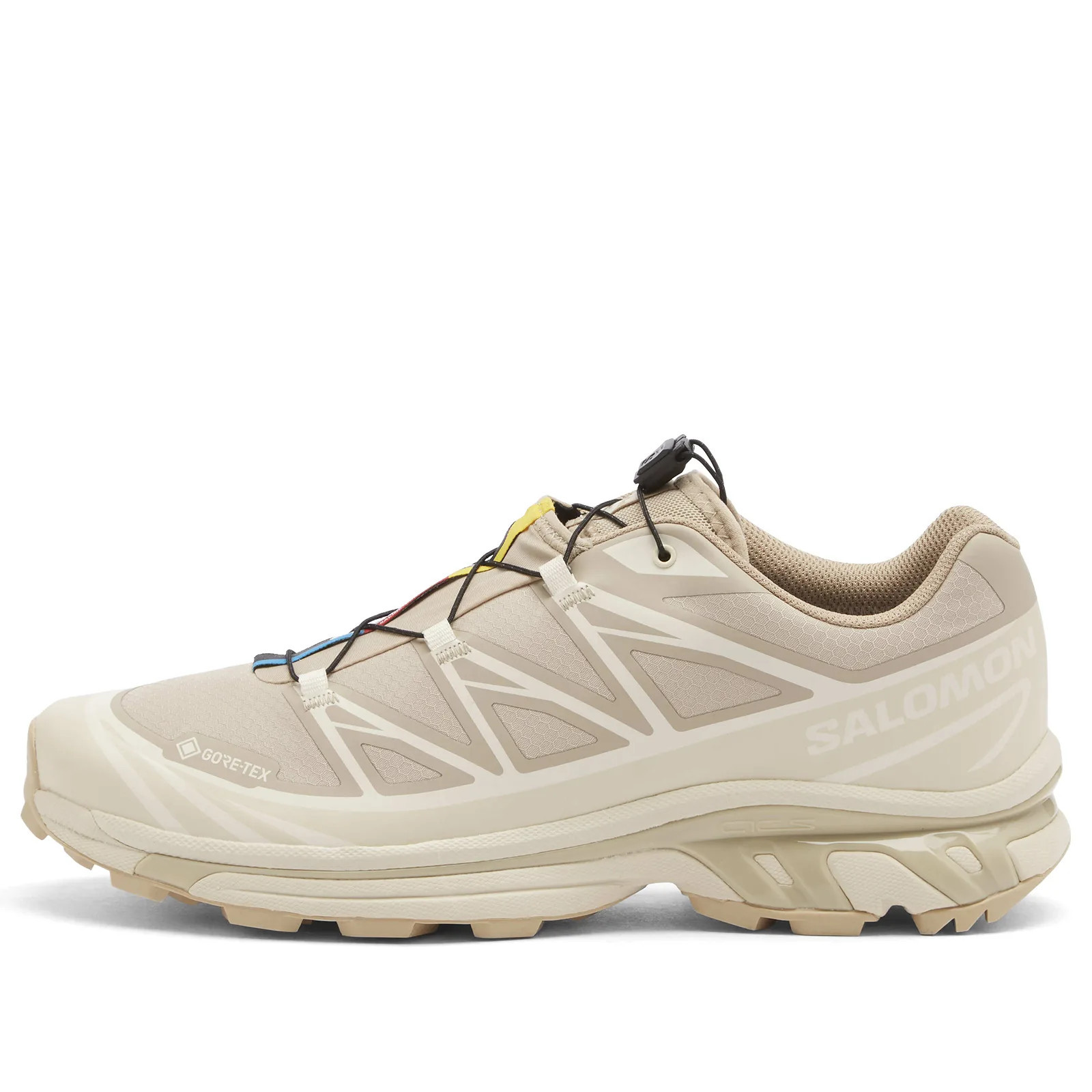 Salomon Xt-6 Gtx Sneaker in Oxford Tan/Almond Milk/Safari, Size UK 11.5 | END. Clothing