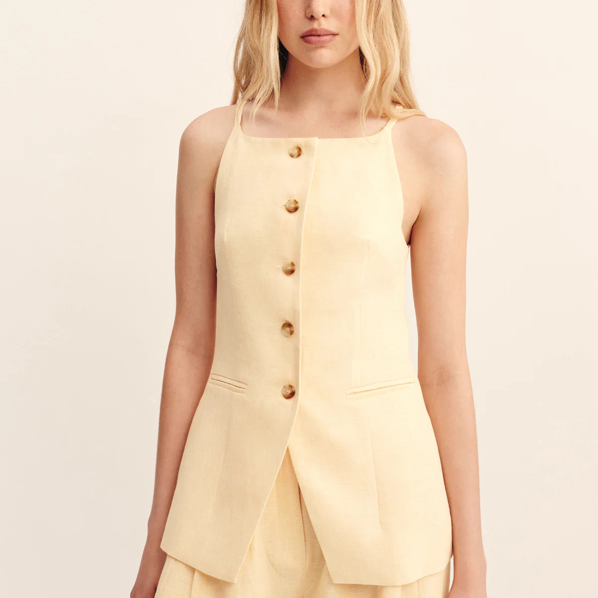 NANCY GILET - DUSTY CITRON | POSSE (US)