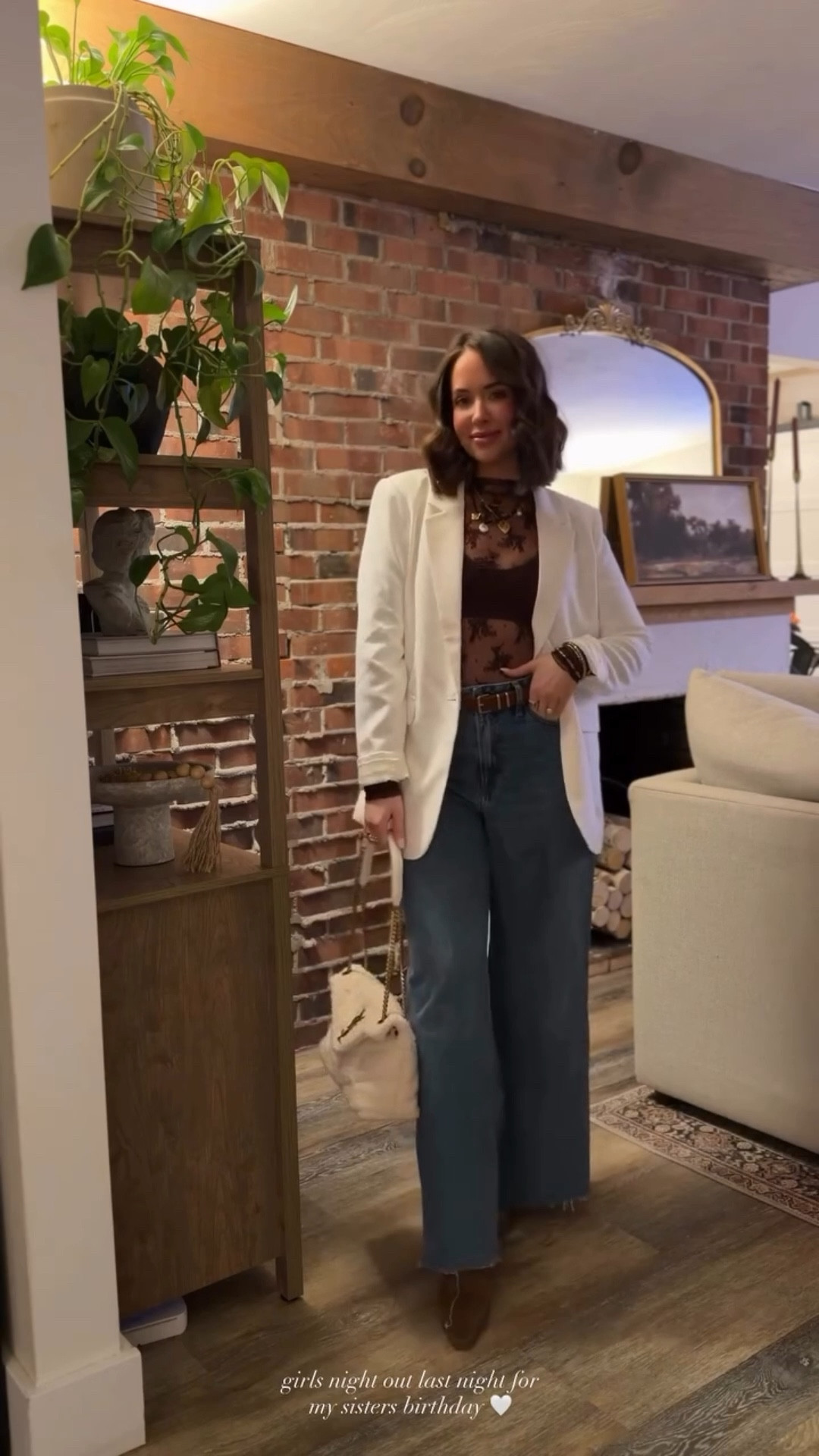 girls night out last night for my sisters birthday 🤍