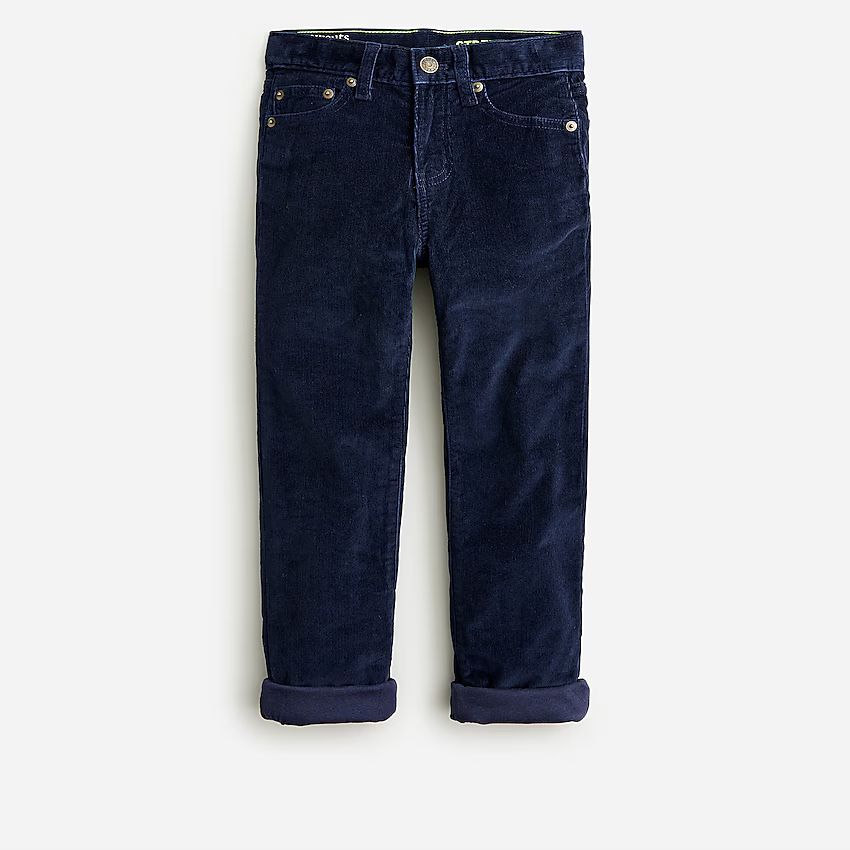 Boys' lined stretch cords | J.Crew US