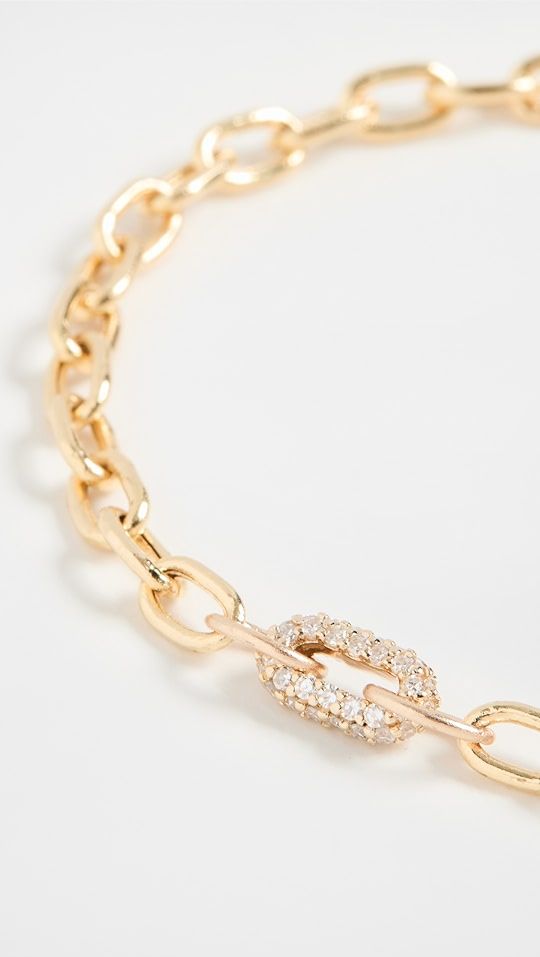 Luxe Diamond Chain Bracelet | Shopbop