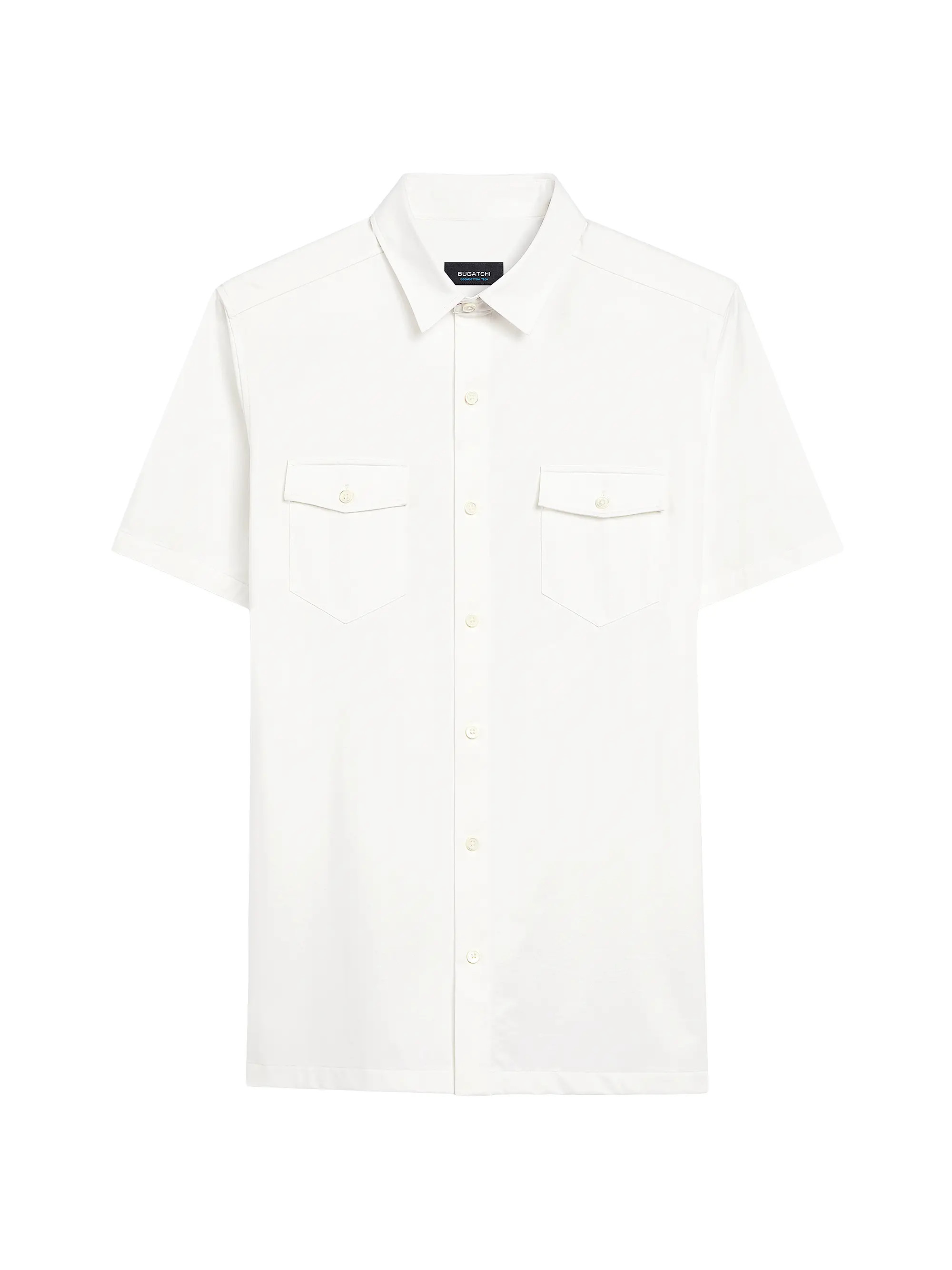 Ooohcotton Peter Stretch-Cotton Short-Sleeve Shirt | Saks Fifth Avenue