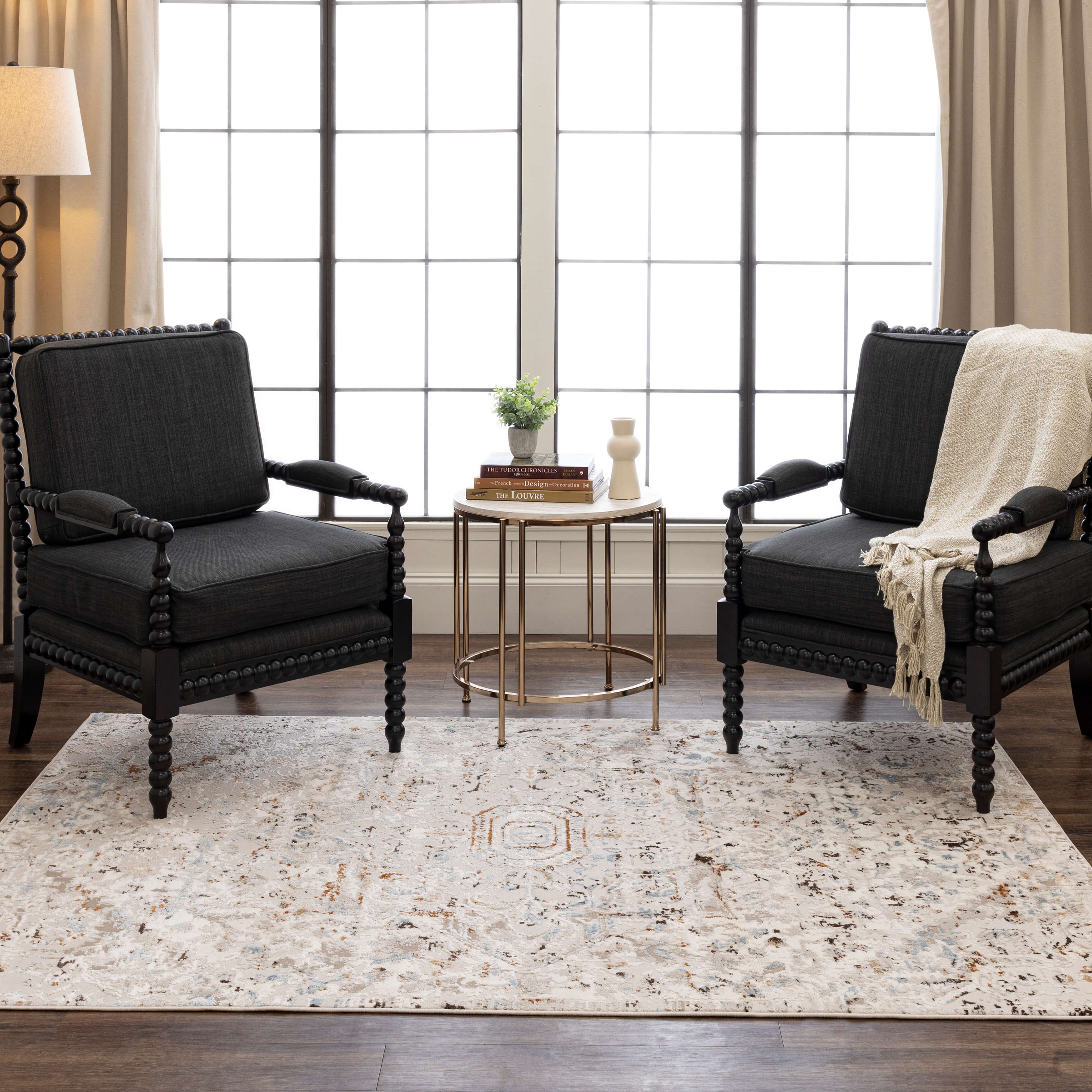 Manor Deveron Grey Area Rug | Covered By Rugs