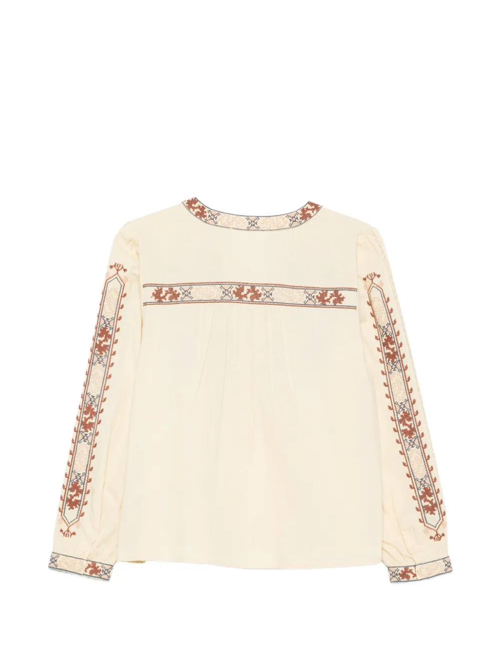 Faustina embroidered blouse | Farfetch Global