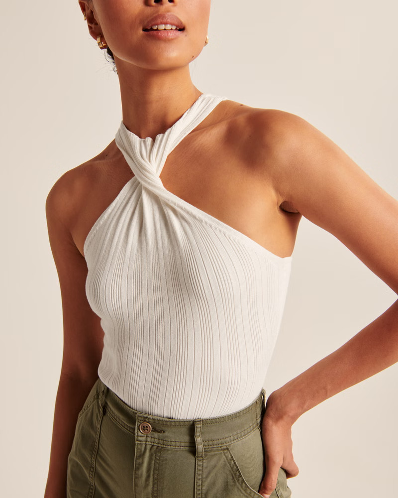 Women's Twist-Front Bodysuit | Women's New Arrivals | Abercrombie.com | Abercrombie & Fitch (US)