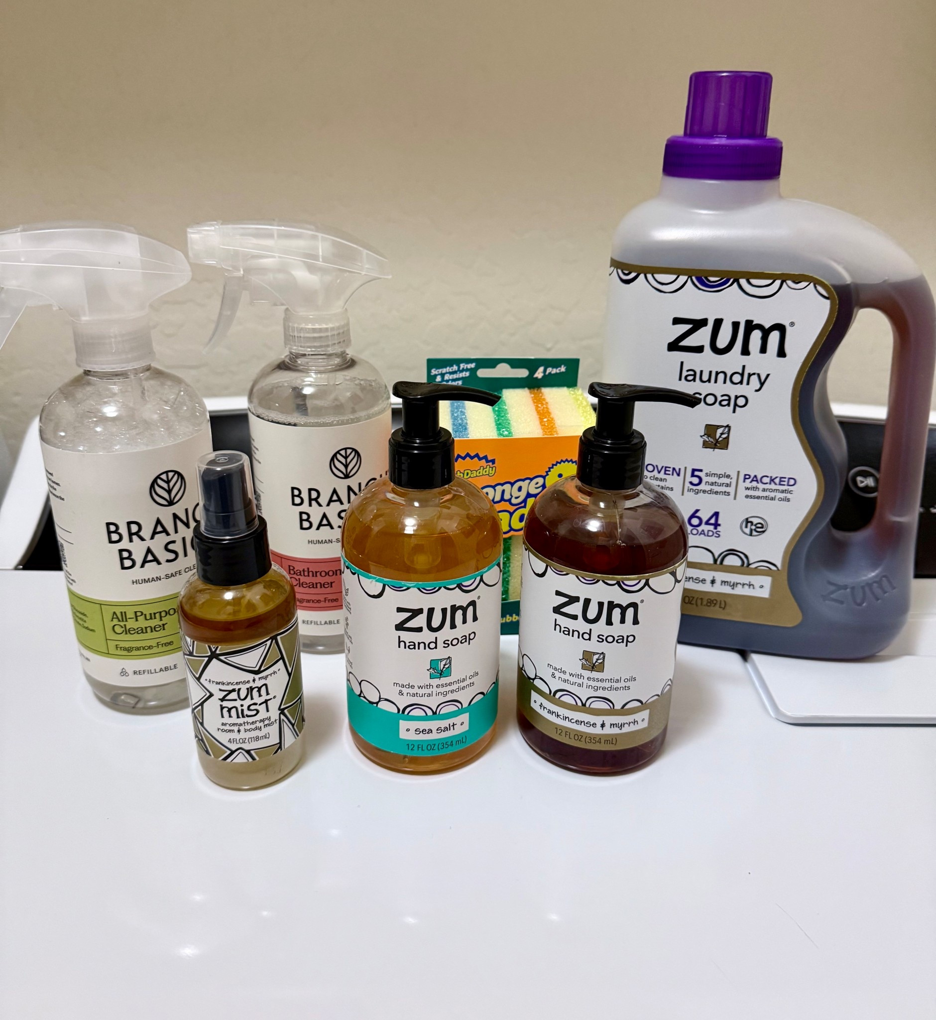 I’m loving these clean and non toxic household supplies from Target. They are all free of any harmful ingredients and they work great. The Zum products smell amazing! 



Cleaning supplies, laundry, bathroom supplies, kitchen essentials, home refresh, home cleaning, home basics 

#LTKFindsUnder50 #LTKSeasonal #LTKHome