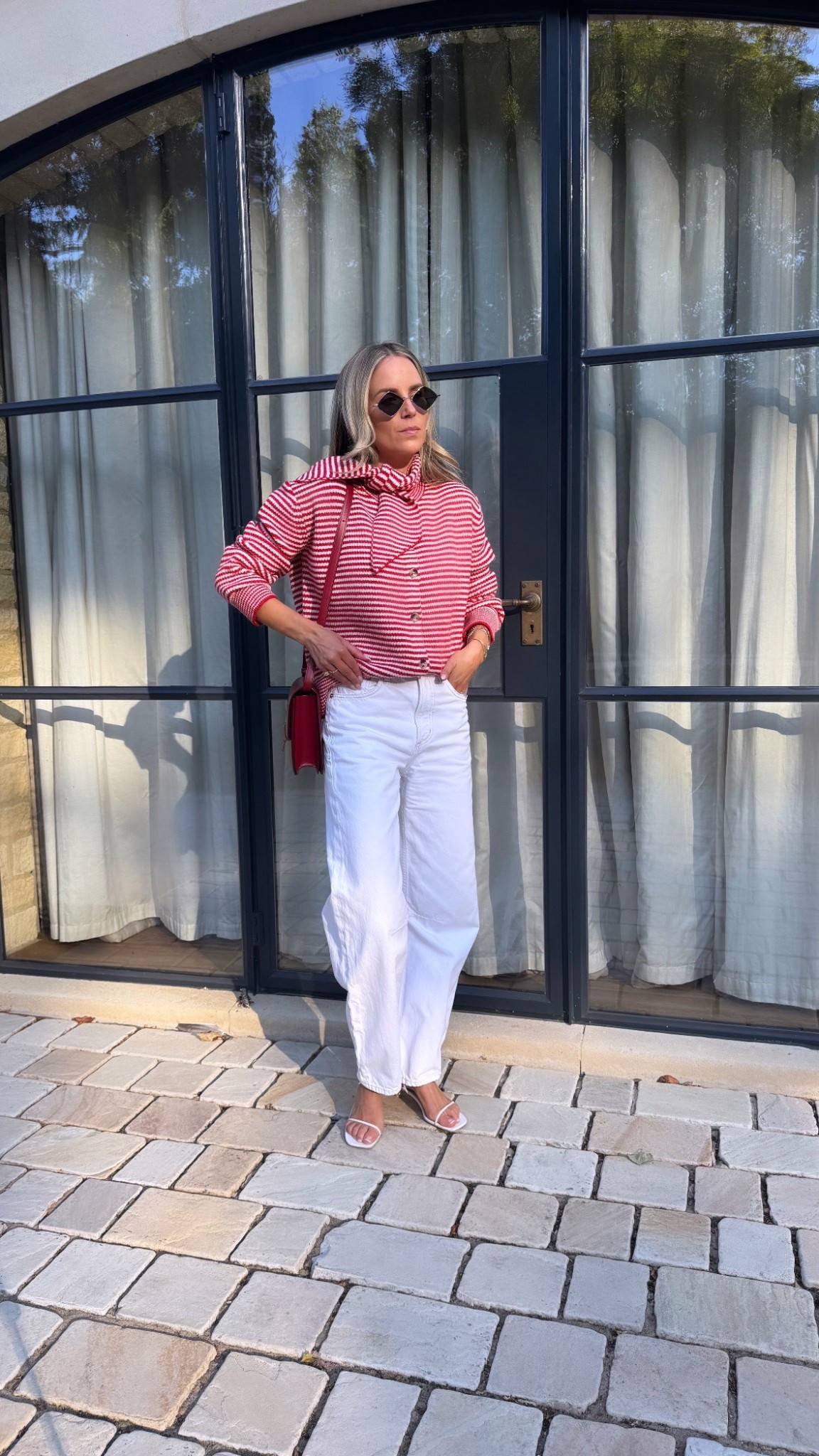 Almost cardi season but with a twist in the neck detail ❤️🤍❤️🤍

#LTKuk #LTKautumn