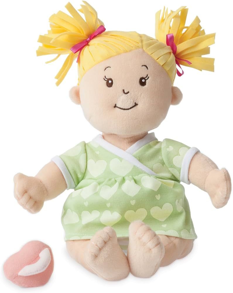 Manhattan Toy Baby Stella Blonde Soft First Baby Doll for Ages 1 Year and Up, 15" | Amazon (US)