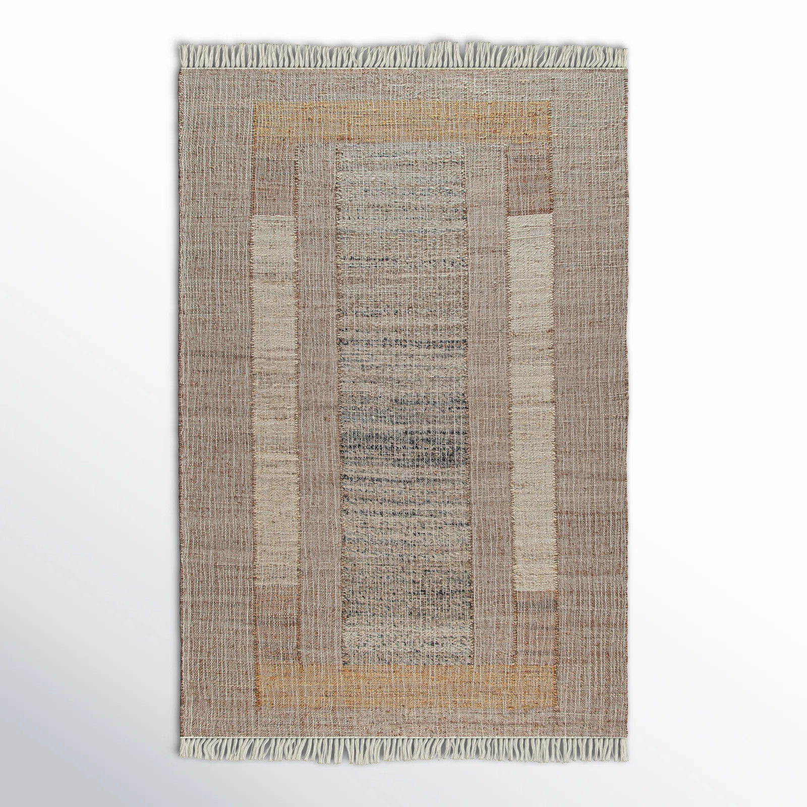 Misty Flatweave Geometric Rug | Wayfair North America