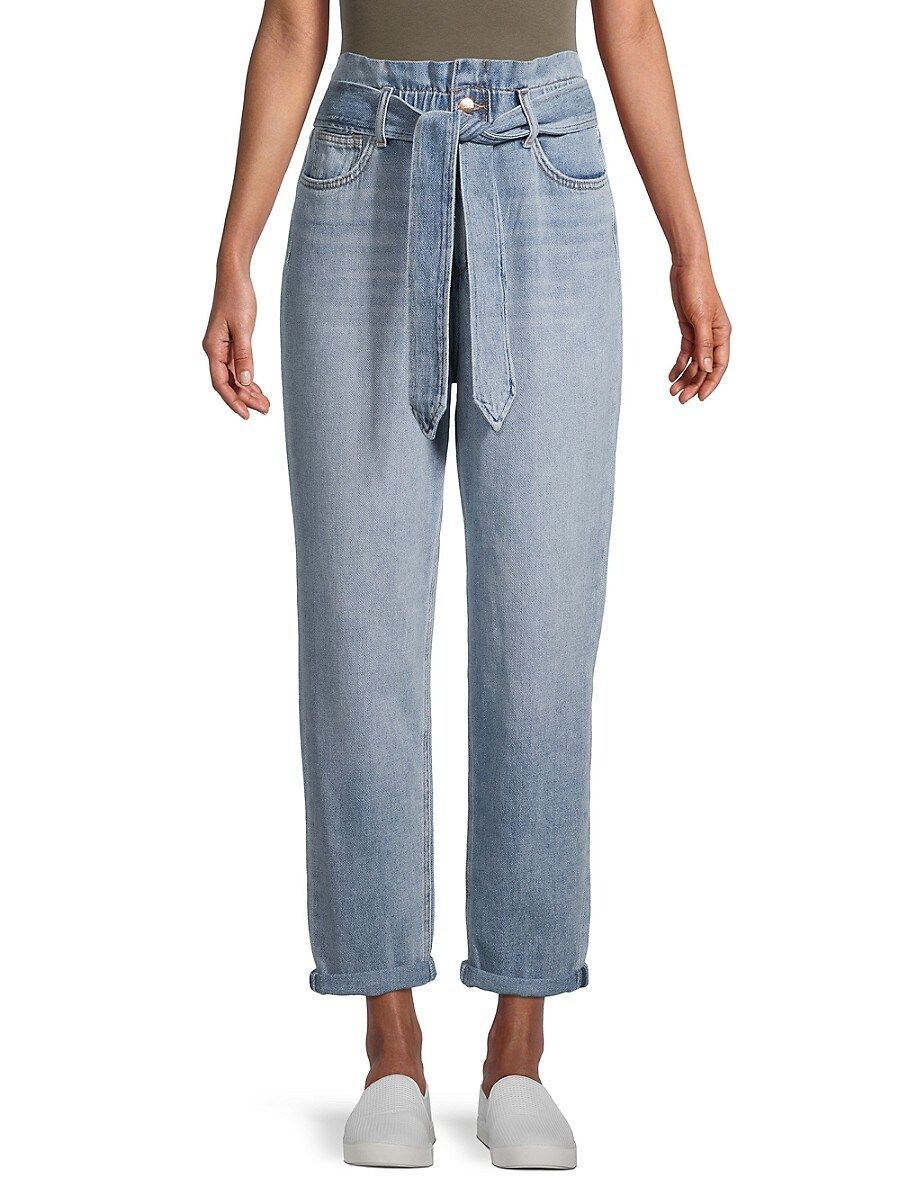 Joe's Jeans Women's The Brinkley Paperbag Jeans - Tatra - Size 32 (10-12) | Saks Fifth Avenue OFF 5TH