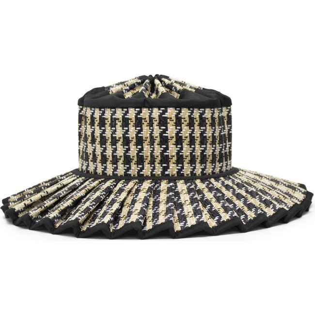 Lorna Murray | Women's Luxe Capri Hat, Roma, Midi (Black, Size Small) | Maisonette | Maisonette