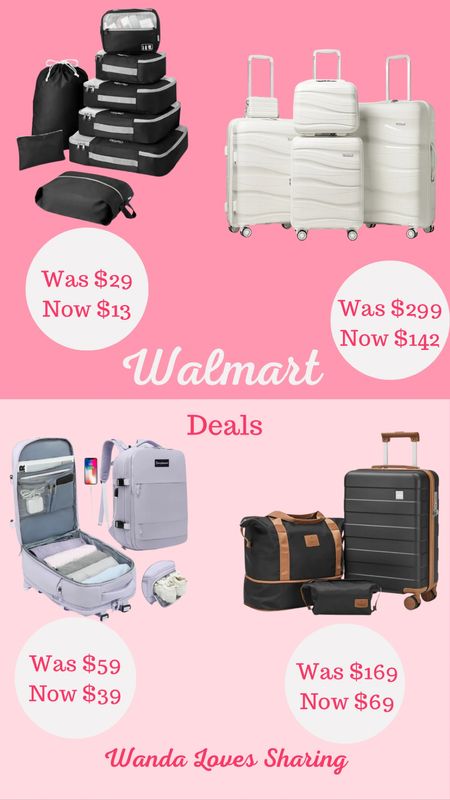 Some great savings on luggage pieces at Walmart today!

#LTKSaleAlert #LTKTravel #LTKxWalmart