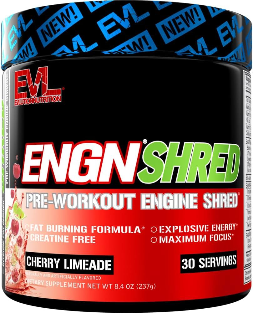 EVL Ultimate Pre Workout Powder - Thermogenic Fat Burner Preworkout Powder Drink for Lasting Ener... | Amazon (US)