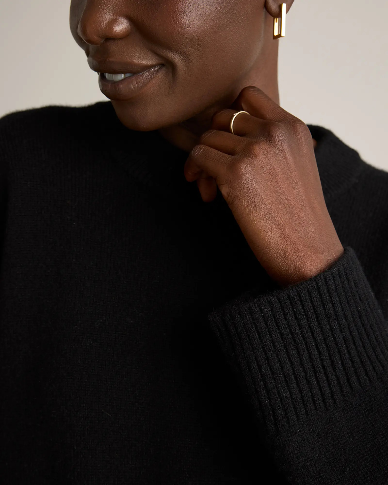 Mongolian Cashmere Oversized Crewneck Sweater | Quince