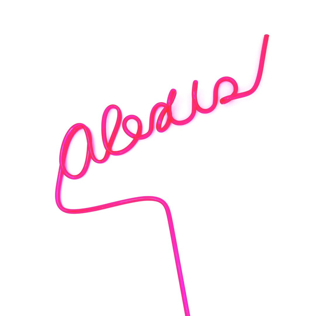 Custom Name Straw  Personalized Straws  Reusable Straws  - Etsy | Etsy (US)