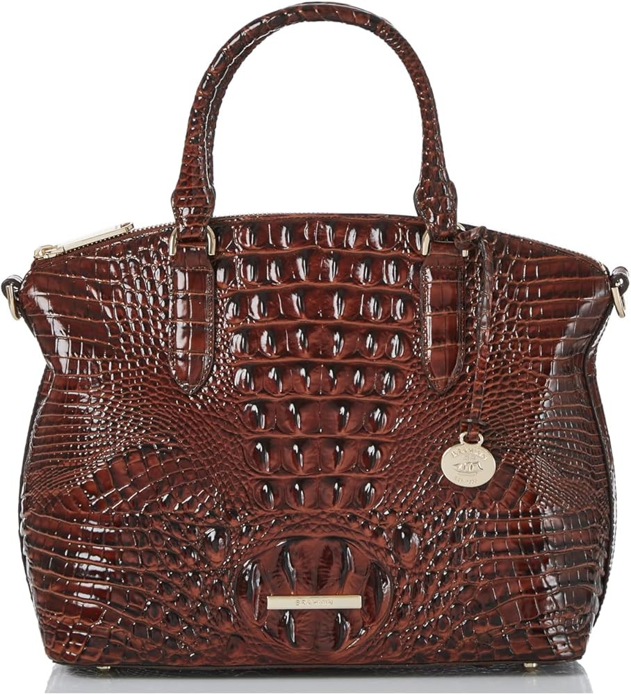 BRAHMIN Duxbury Satchel - Pecan Melbourne | Amazon (US)