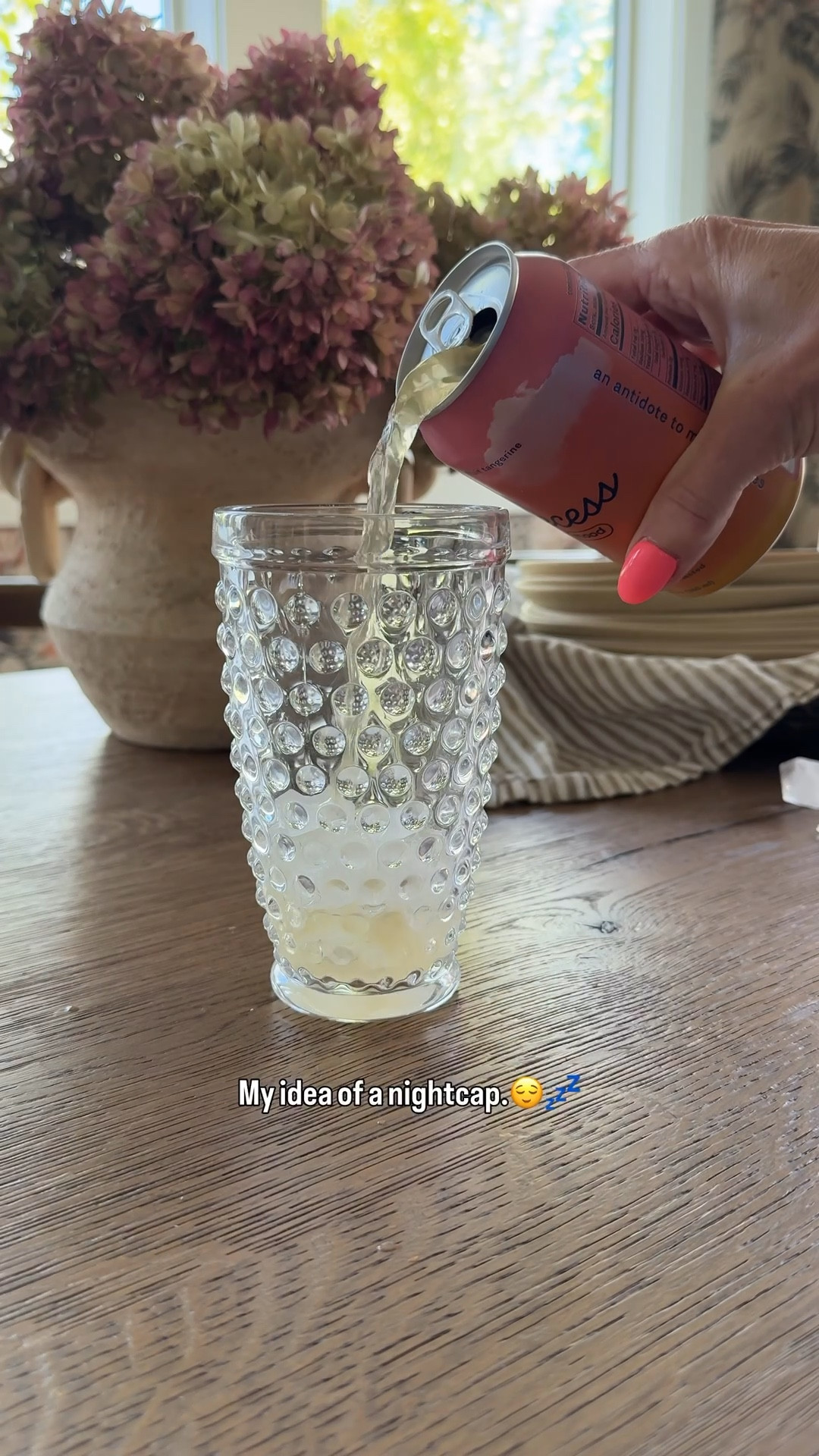 My favorite nightine sparkling drink. Recess is a lightly sparkling drink made with adaptogens and hemp extract, designed to help you feel calm, balanced
Such a treat !

#LTKmomlife #LTKselfcare #LTKMothersDay