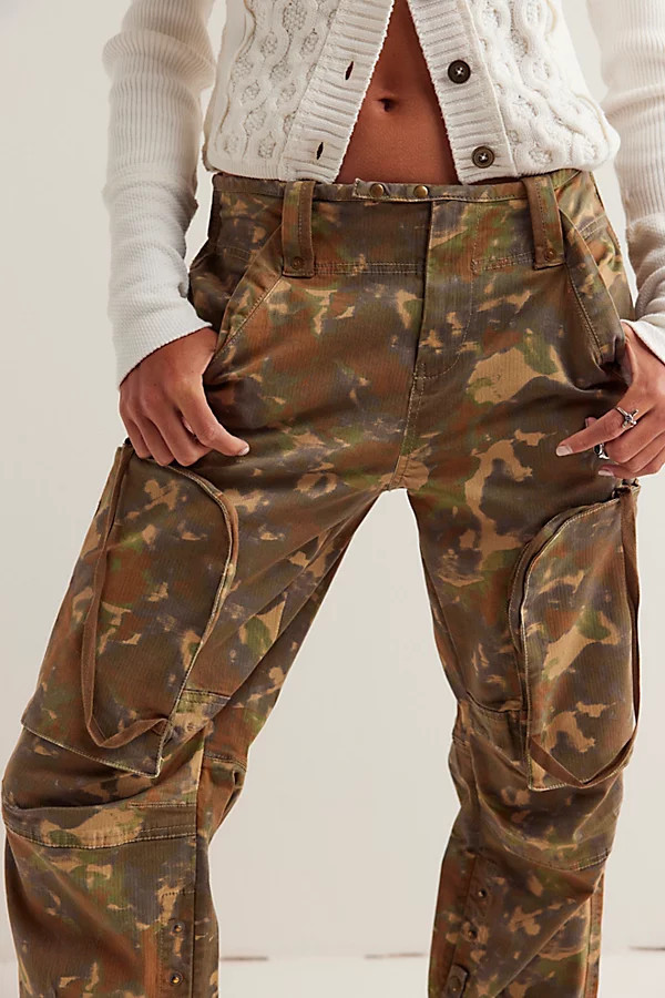 We The Free Can't Compare Camo Slouch Pants | Free People (Global - UK&FR Excluded)