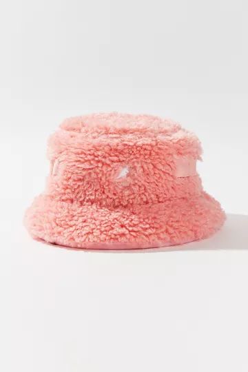 Kangol Faux Shearling Bucket Hat | Urban Outfitters (US and RoW)