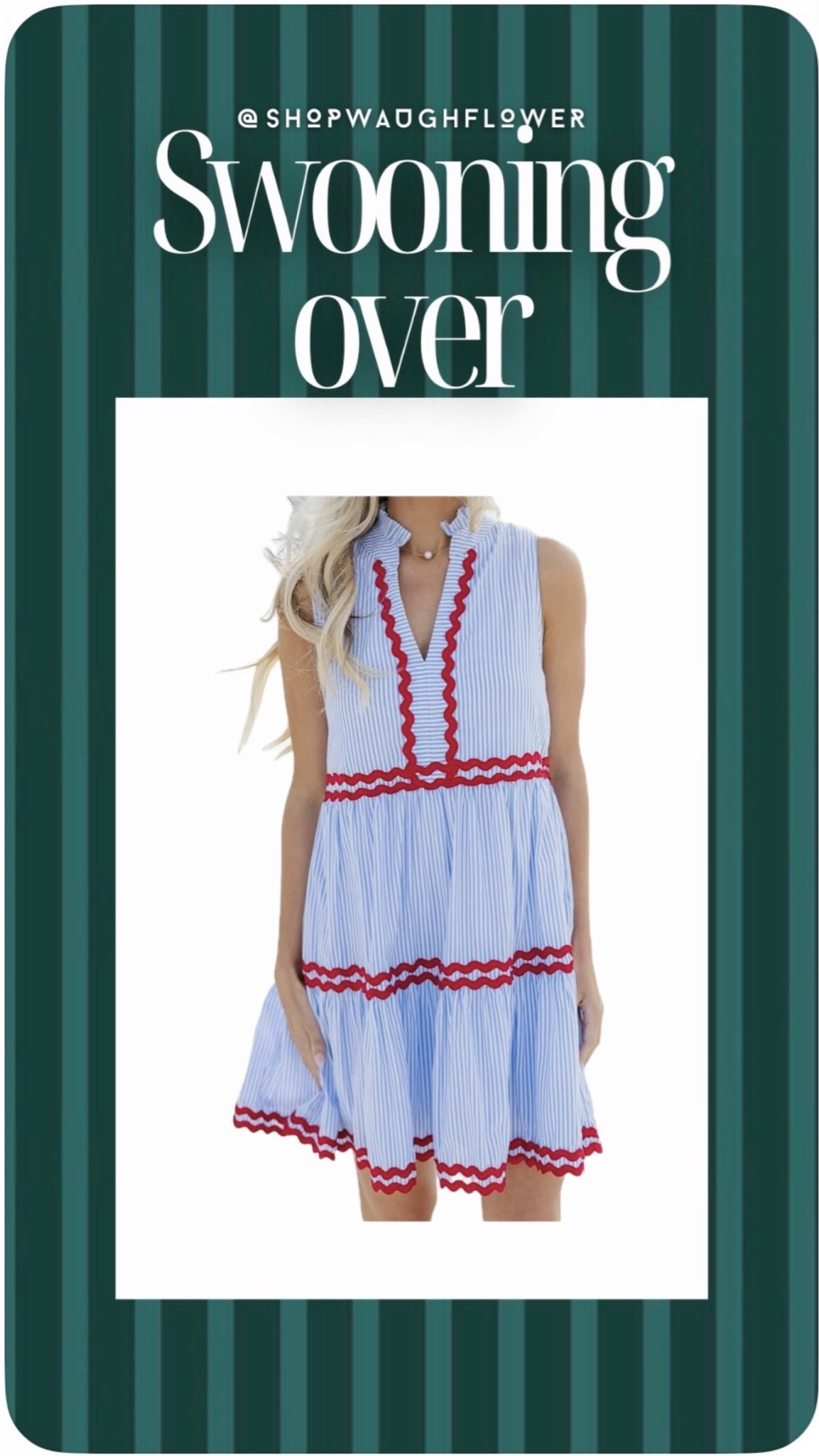 This dress is perfect for the 4th❤️❤️

#LTKootd #LTKSeasonal #LTKWorkwear