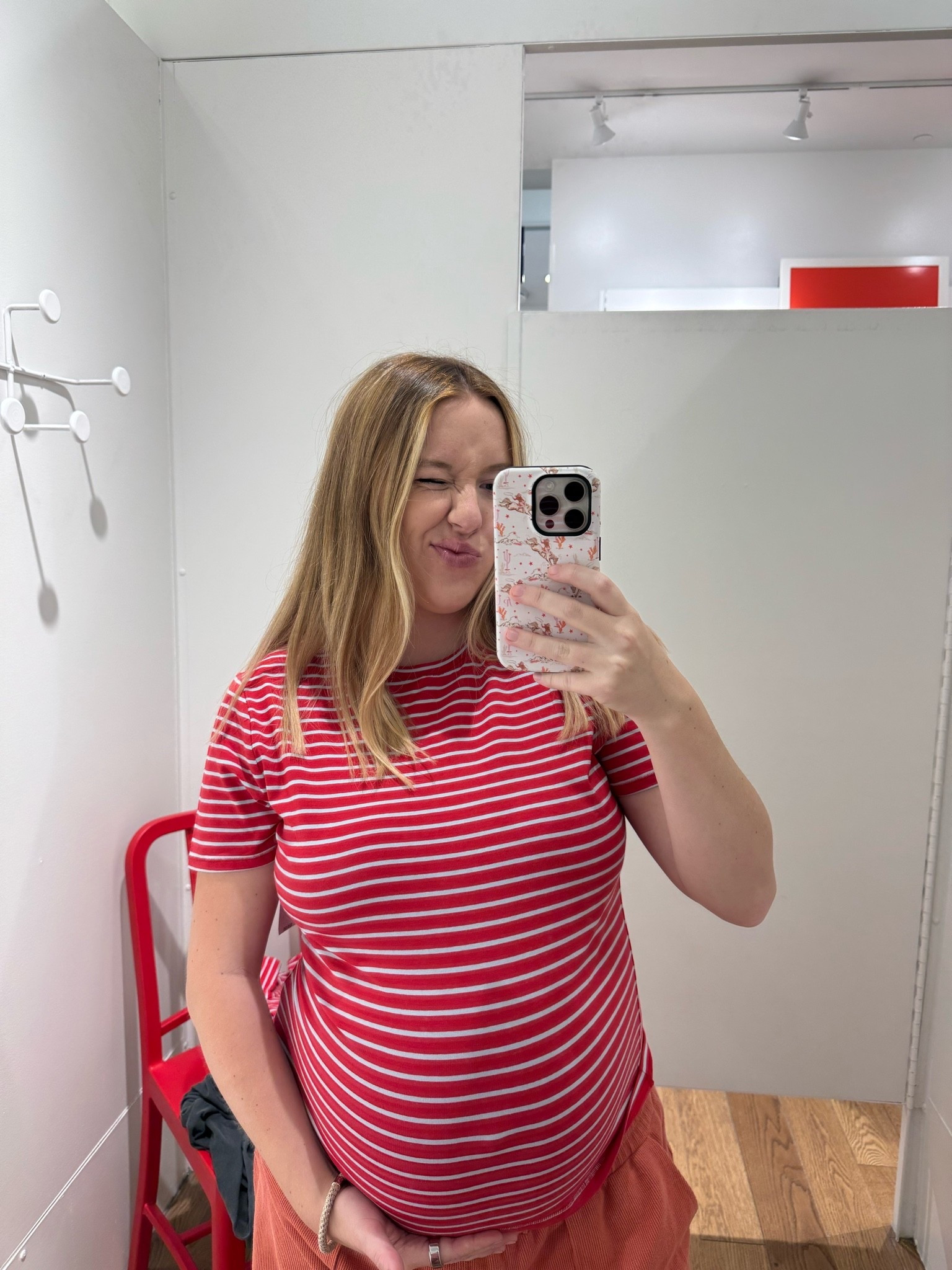 Maternity fit just size up! Gap has the cutest red, white, blue coastal outfits rn!

#LTKootd #LTKBump #LTKmomlife