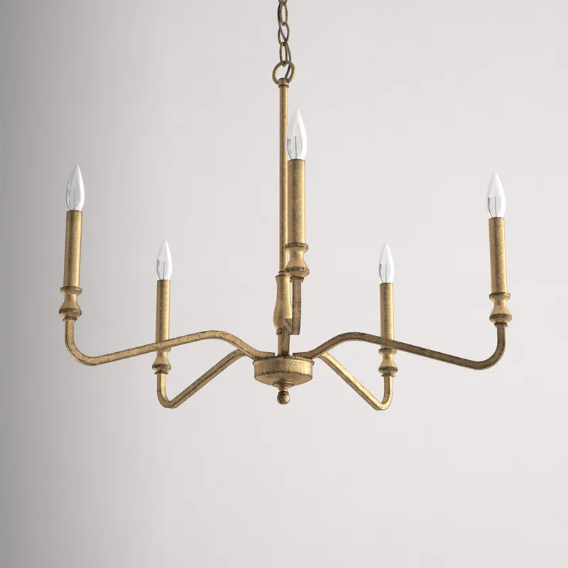 Montreuil 5 - Light Dimmable Classic / Traditional Chandelier | Wayfair North America