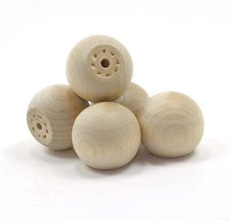 Mylittlewoodshop - Pkg of 50 - Ball with Flat Bottom - 1 inch in Diameter with 9/16 inch Flat Unf... | Amazon (US)