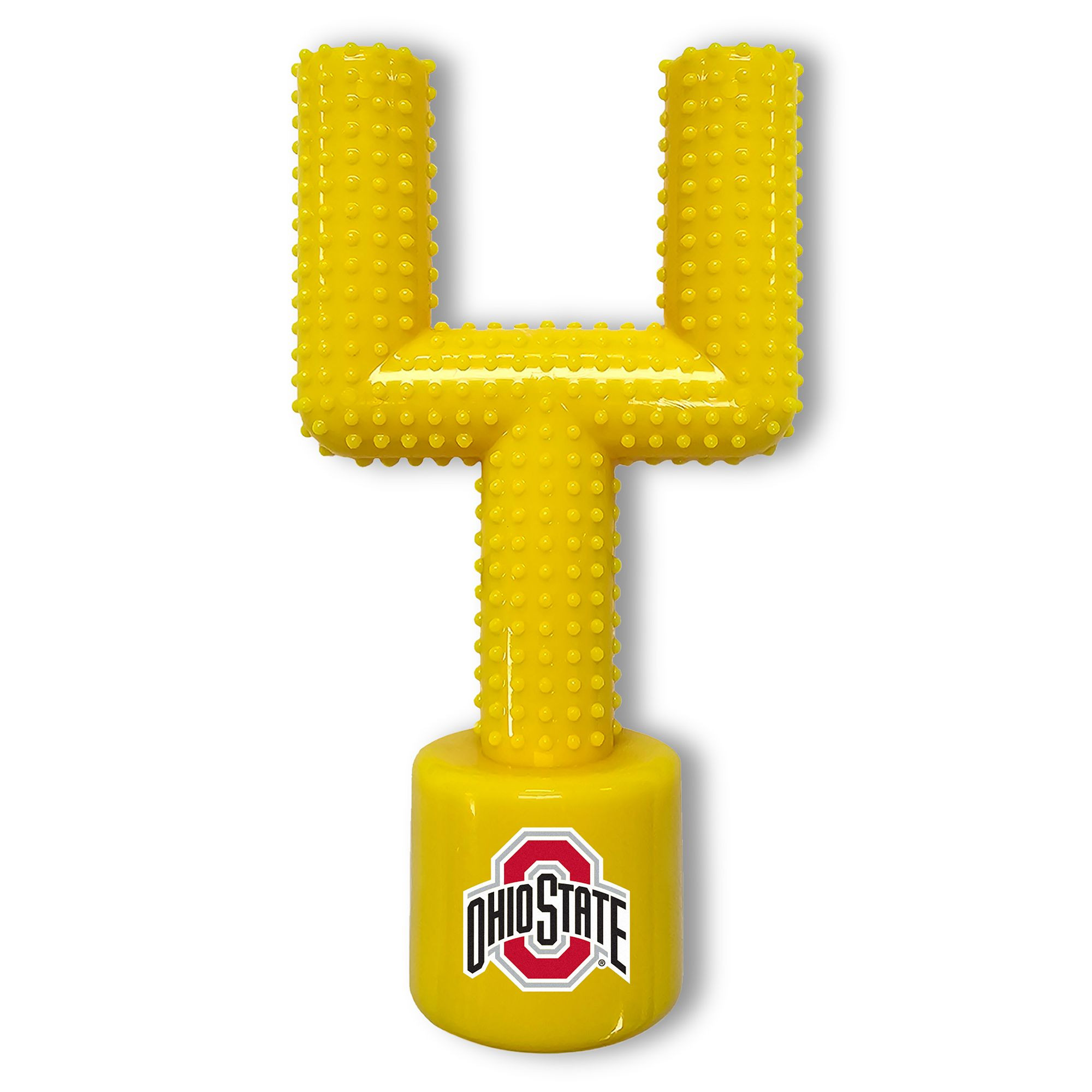 Ohio State Hard Nylon Football Goal Post Dog Chew Toy | PetSmart