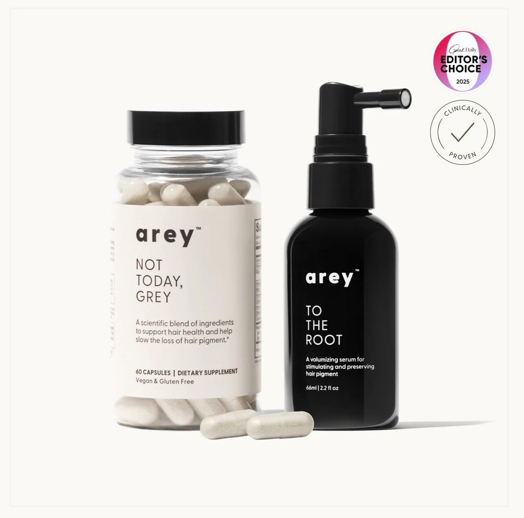 The System
Slows Greys & Supports Repigmentation
Stimulates healthier, thicker, fuller, more youthful hair
Increases Volume & Shine
Free of oil and scent #Arey

#LTKselfcare #LTKOver40 #LTKBeauty