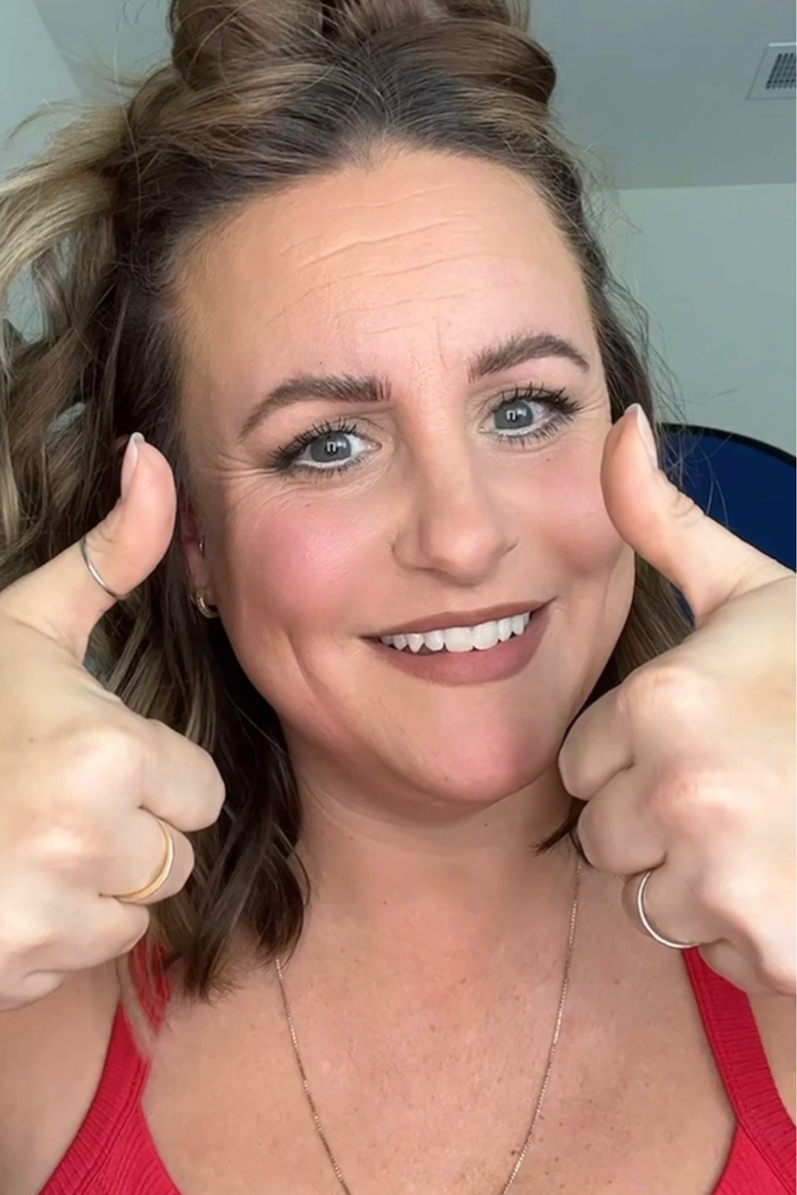 GRWM tiktok- all the stuff i used in my routine that you may or may not wanna follow 😂 #notamakeuartist 

#LTKunder50 #LTKunder100 #LTKbeauty