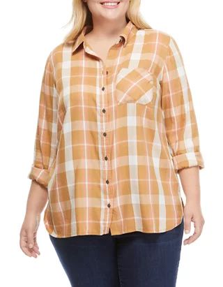 Plus Size Button Down Shirt | Belk