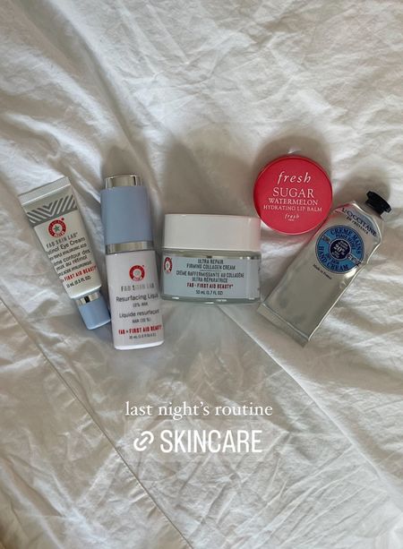 code WISHLIST for 20% off first aid beauty! favorites here
