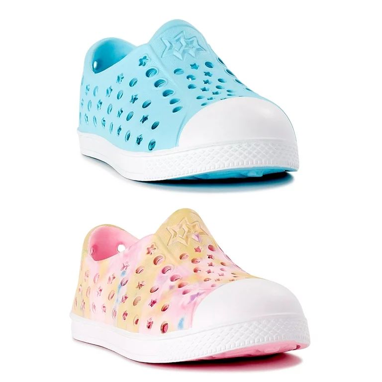 Wonder Nation Toddler Girls Water Sneakers, 2-Pack, Sizes 5/6 - 11/12 | Walmart (US)