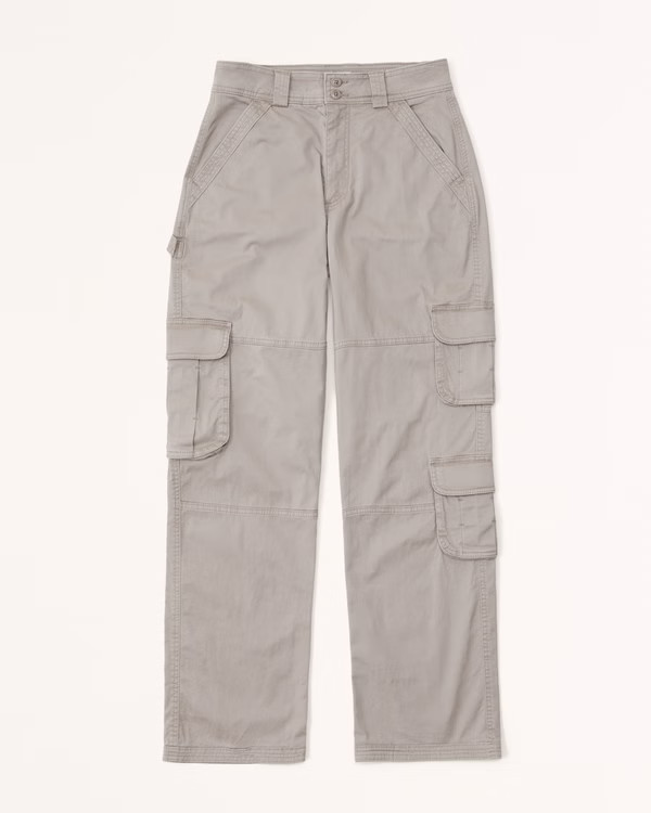 Curve Love Relaxed Cargo Pant | Abercrombie & Fitch (US)
