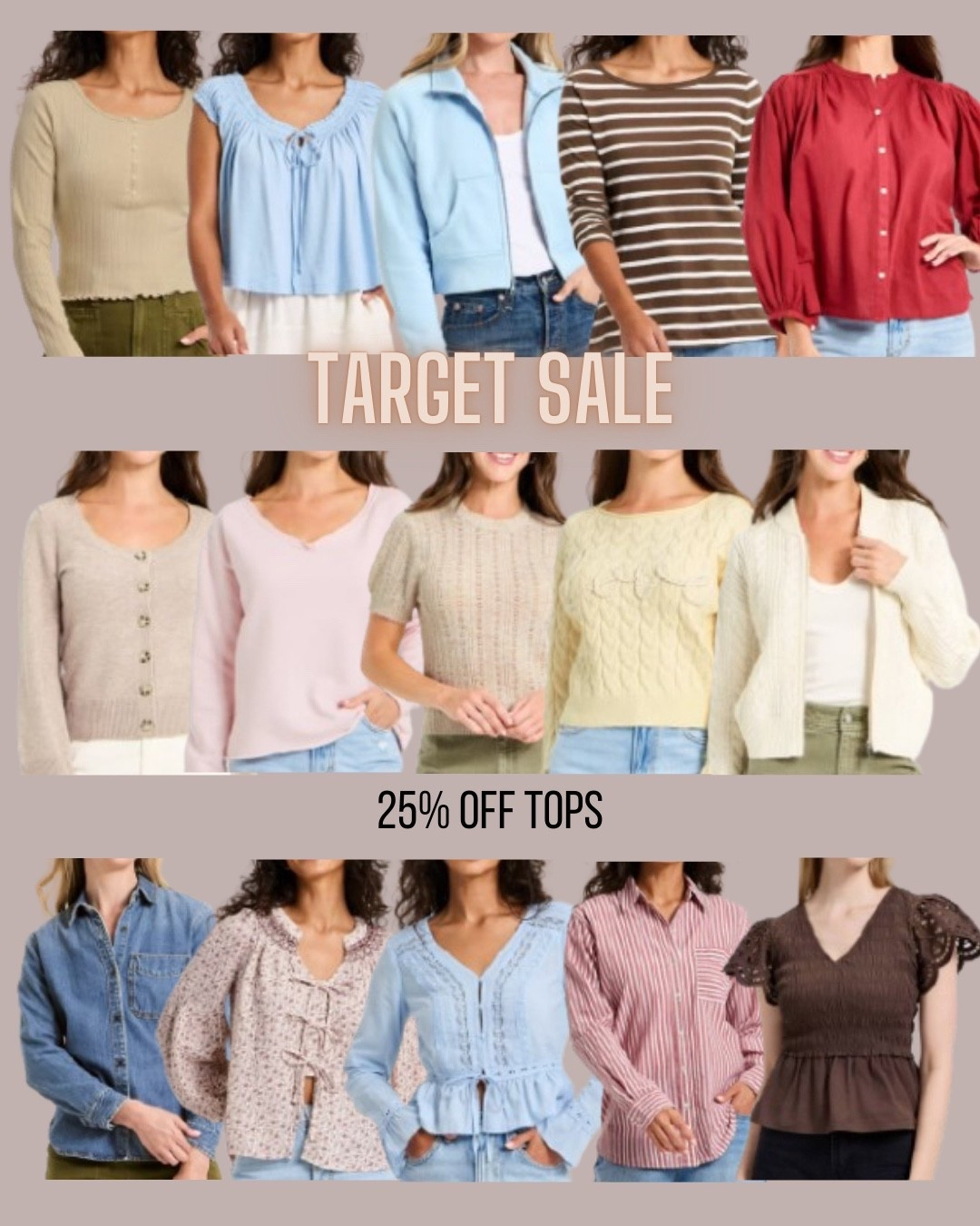 Ends today
Target style
Spring tops
Sweater
Cardigan


#LTKSaleAlert