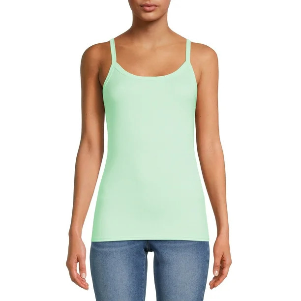 No Boundaries Juniors Ribbed Cami | Walmart (US)