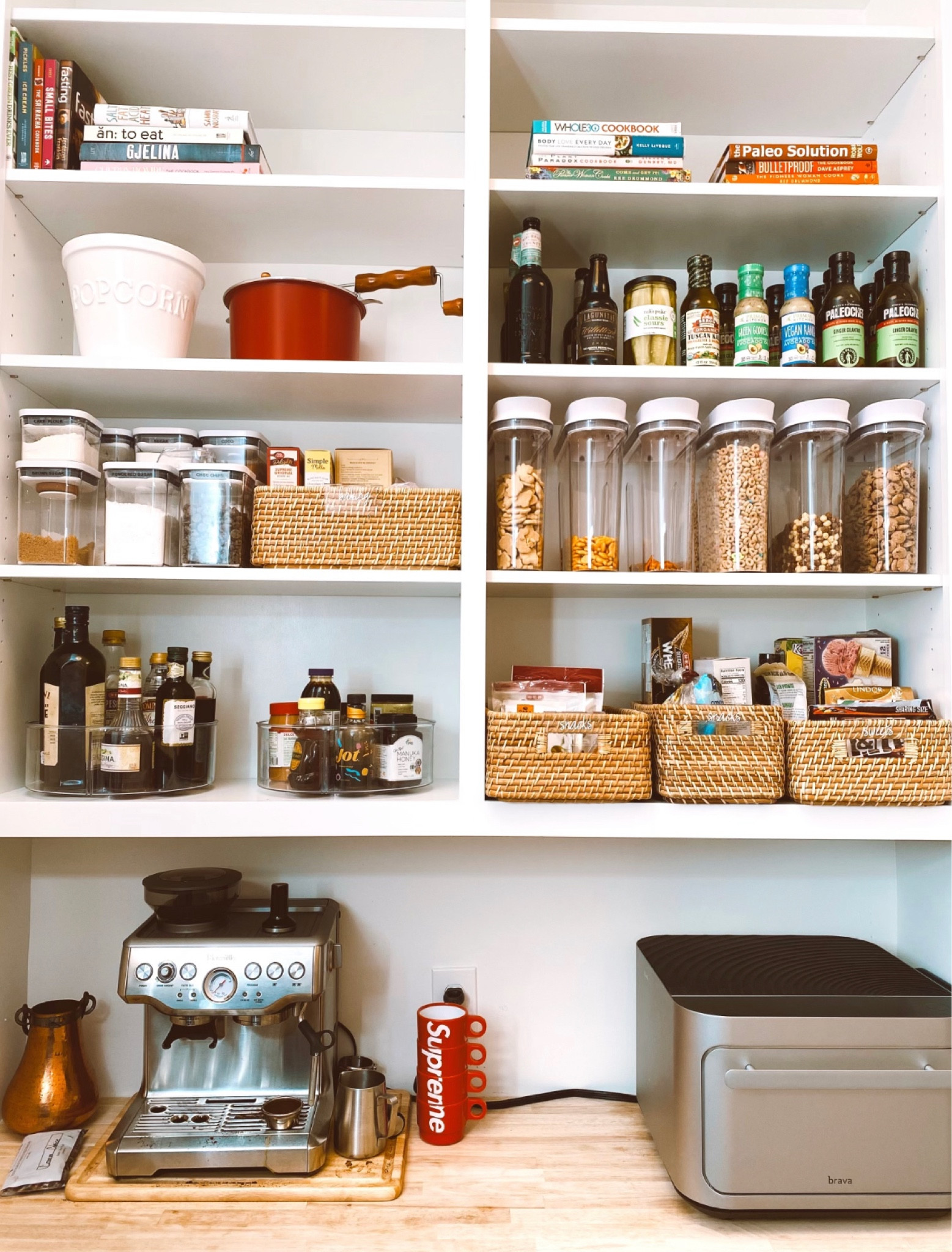 I love an organized pantry. I hate clutter and work so much better when things are in order. I got most of my organizers from the Container Store  🙌🏽

#newyear#organize#declutter #kitchen 

#LTKsalealert #LTKhome #LTKfamily
