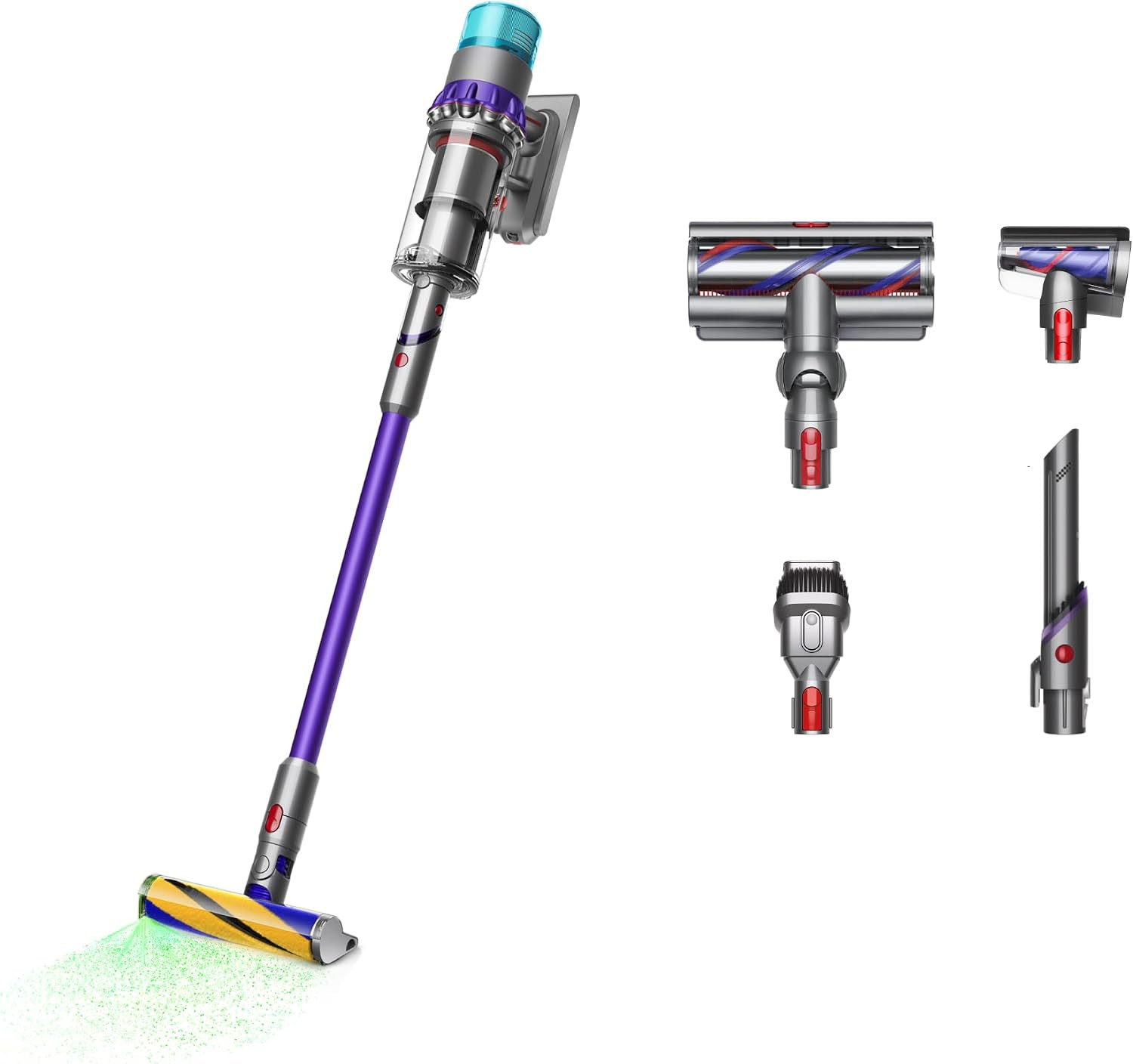 Dyson Gen5detect Cordless Vacuum, 280AW, 3 Power Modes, Up to 70 Minutes,² Illumination Reveals ... | Amazon (US)
