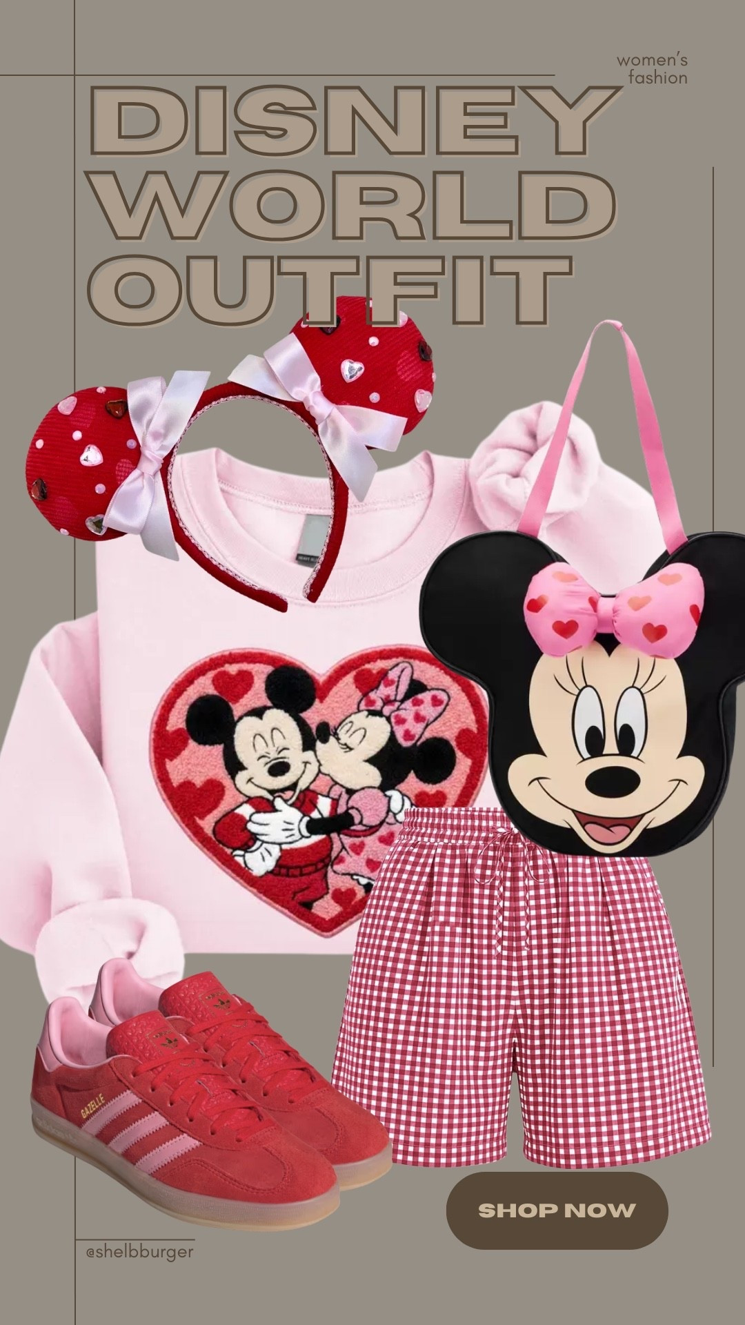 Mickey and Minnie Mouse Valentine’s Day outfit pink and red love Disney World vacation outfit

#LTKSeasonal #LTKTravel #LTKSaleAlert