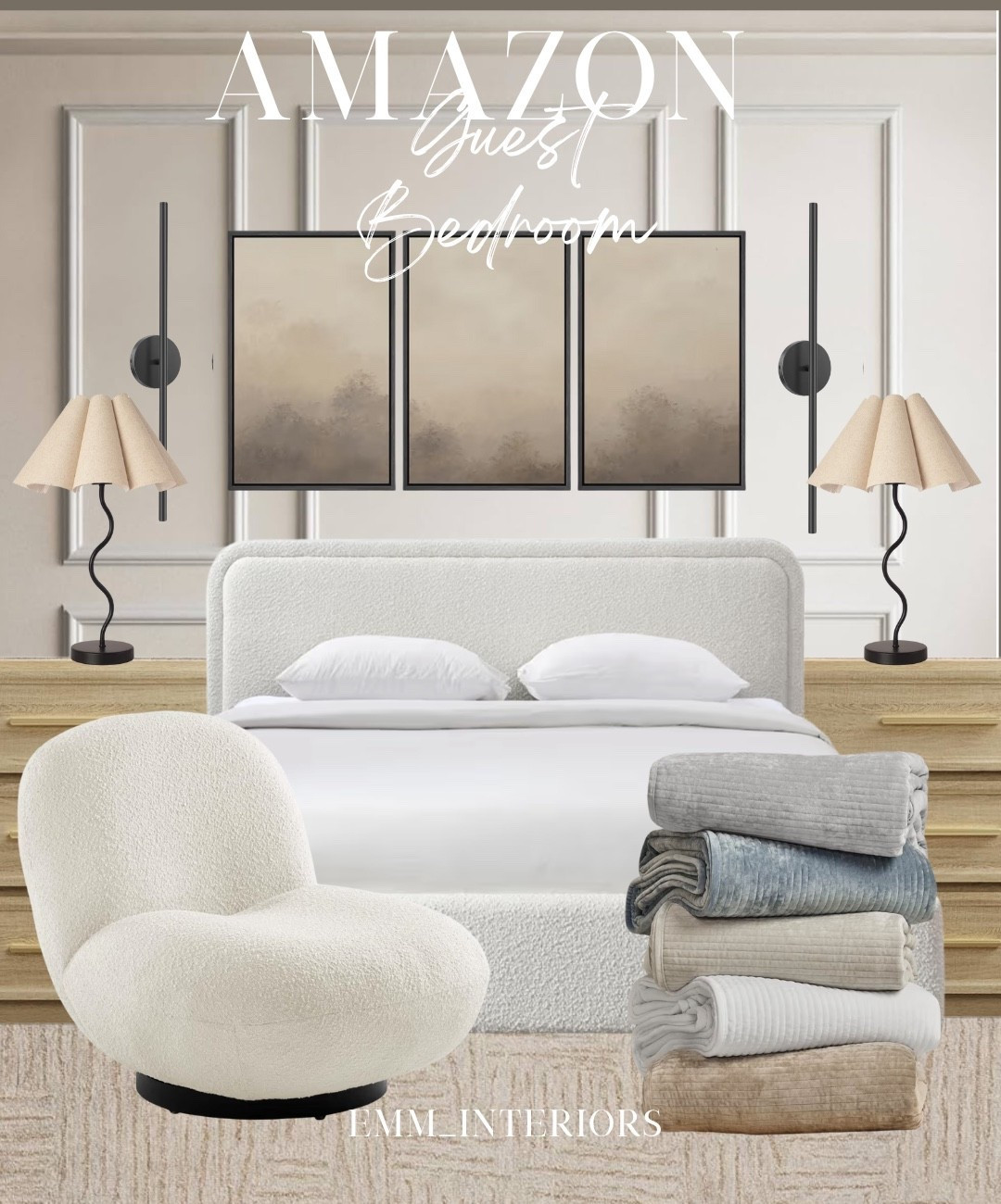 Transform your guest bedroom with our cozy finds. #bedroomdecor #homestyle #cozyliving

#LTKHome #LTKgrwm #LTKdayinmylife