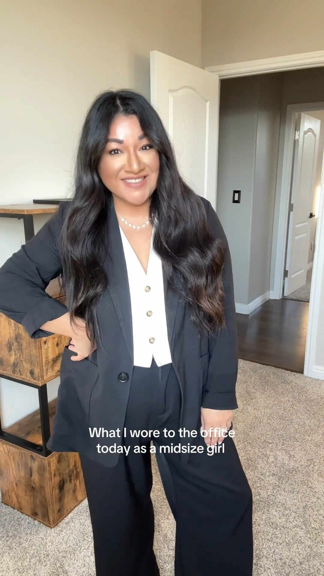 Pants true to size and I’m wearing a large , I’m 5’2” 

#LTKMidsize #LTKootd #LTKWorkwear