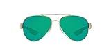 Costa Del Mar Men's South Point Polarized Aviator Sunglasses, Rose Gold/Copper Green Mirrored Polari | Amazon (US)