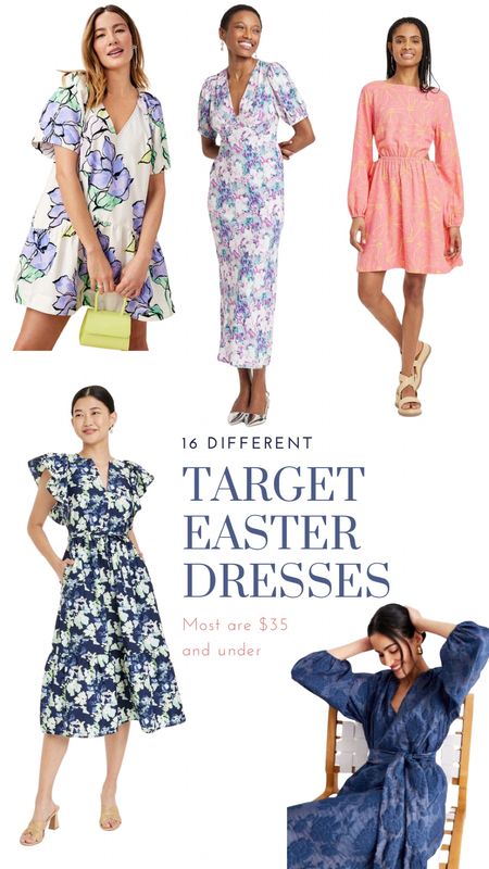 Target Easter Dresses $35 and under*

Spring dresses. Floral dresses.

* A few are over $35

#LTKSeasonal #LTKfindsunder50 #LTKxTarget