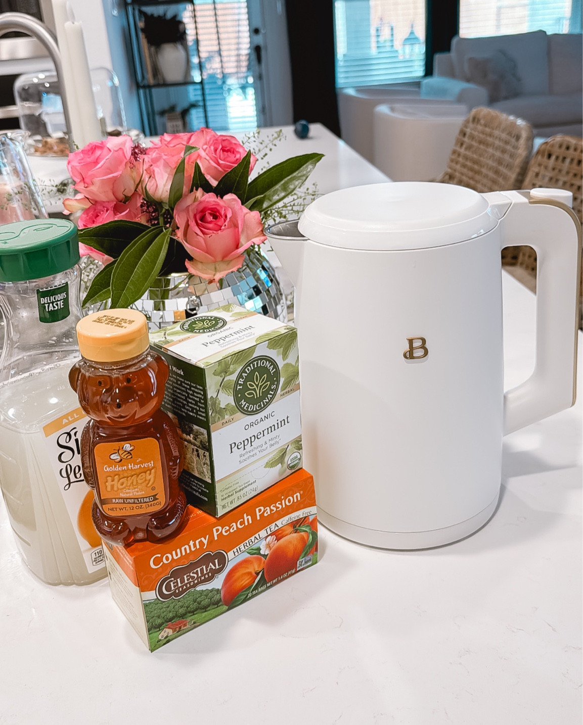 How we are dealing with this sickness! Starbucks medicine ball DUPE!! This kettle is the cutest❤️ 

Legit tastes the same! 

Walmart, kettle, tea

#LTKSeasonal #LTKhome