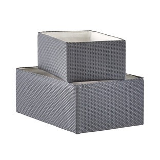 Click for more info about Large Kiva Storage Bin Grey