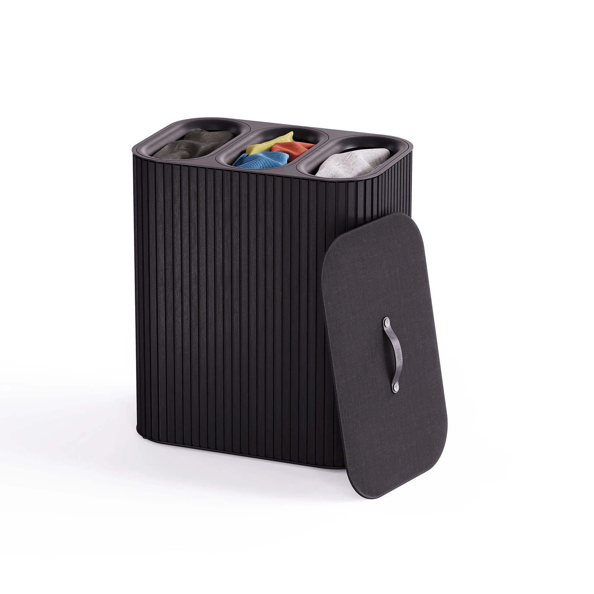 Joseph Joseph Tota Trio Luxe 90-liter Bamboo Laundry Separation Basket | Wayfair North America