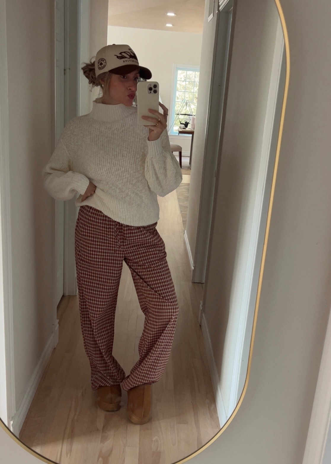 cute fall fits have officially commenced 🤎 linking here because you guys loved these boxer pants so much! (in the medium for a baggier fit) 

*mockneck is from AE but is out of stock* 

#LTKfall #LTKstyletip #LTKcanada