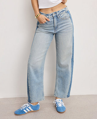 Women's Good Standard Mid-Rise Barrel Jeans, Regular & Plus Size | Macy's